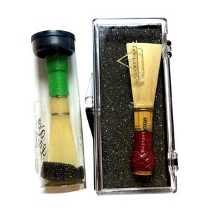 Jones and La Voz Bassoon Double Reeds with Protective Cases Set of 2